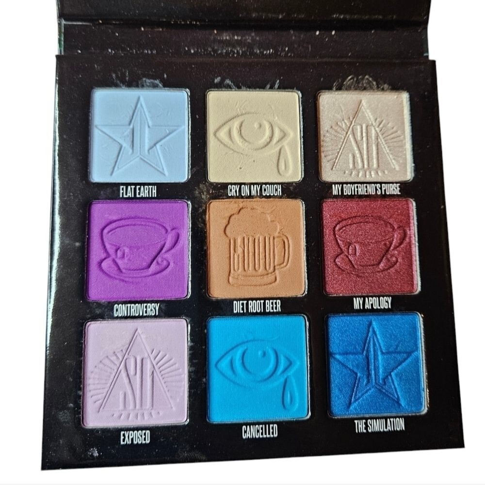Jeffree Star Mini Controversy Eyeshadow Palette - Colab Shane Dawson NWT